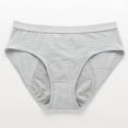 thumbnail image 1 of Paiwinds Women's Mid High Waist Period Underwear - Leak Proof Physiological Briefs with Soft Cotton Fabric for Menstrual Protection, Striped Design, 1 of 8