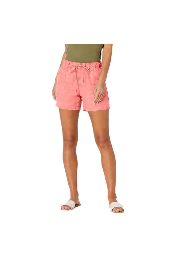Women's Multi Colored Drawstring Shorts with Oversized Patch Pockets, Loose Fit Casual Summer Shorts, Comfortable Polyester, Multiple Colors.