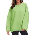 thumbnail image 1 of Paiwinds Women's Oversized Sweatshirts Pullover Long Sleeve Hoodies Fall Outfits 2024 Clothes for Holiday Wear with Patch Design, 1 of 6
