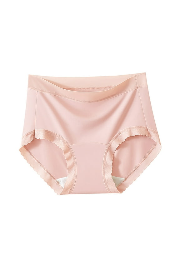 Women‘s Seamless Breathable Briefs, Extended Crotch Thin Panties, Soft Modal Cotton Blend Underwear for a Traceless Fit, Size M-3XL