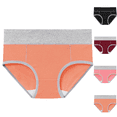 thumbnail image 1 of Paiwinds Women's Seamless Cotton High Waist Briefs Large Size Hip Lifting Comfortable Traceless Underpants Full Coverage (1 Pack, M-5XL), 1 of 3