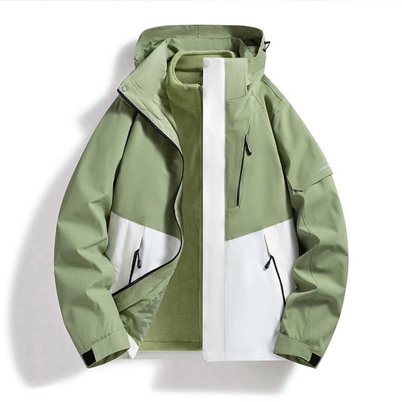 Paiwinds Women's Winter Casual Corduroy Jacket Irregular Cardigan Hooded Waterproof Zipper for Outdoor Activities and All-Weather Wear