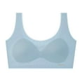 thumbnail image 1 of Paiyanr Tween Young Girls Solid Color Developmental Bra Soft Comfortable Breathable Children Thin Style Student Bra Underwear Light Blue, 1 of 7