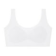 thumbnail image 1 of Paiyanr Tween Young Girls Solid Color Developmental Bra Soft Comfortable Breathable Children Thin Style Student Bra Underwear White, 1 of 5