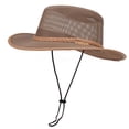 thumbnail image 1 of TFEOQRY Unisex Straw Sun Hat Wide Brim UV Protection Adjustable Strap Breathable Outdoor Beach Hat, 1 of 8