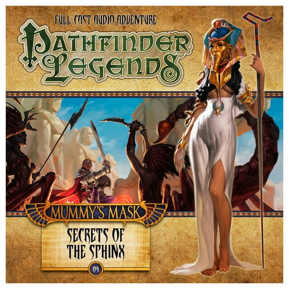Paizo Publishing Mummy's Mask #4 - Secrets of the Sphinx (Audio Drama) New