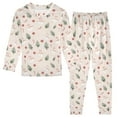 thumbnail image 1 of Pajama Candies Snowman Tree Cute Comfortable Cotton Two-piece Pajama Set, 1 of 7