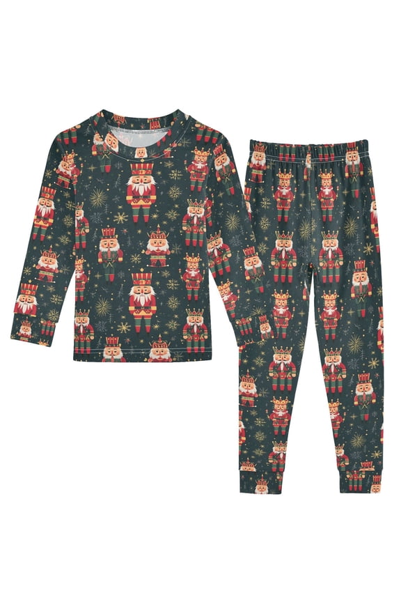 Pajama Christmas Nutcracker Cute Comfortable Cotton Two-piece Pajama Set