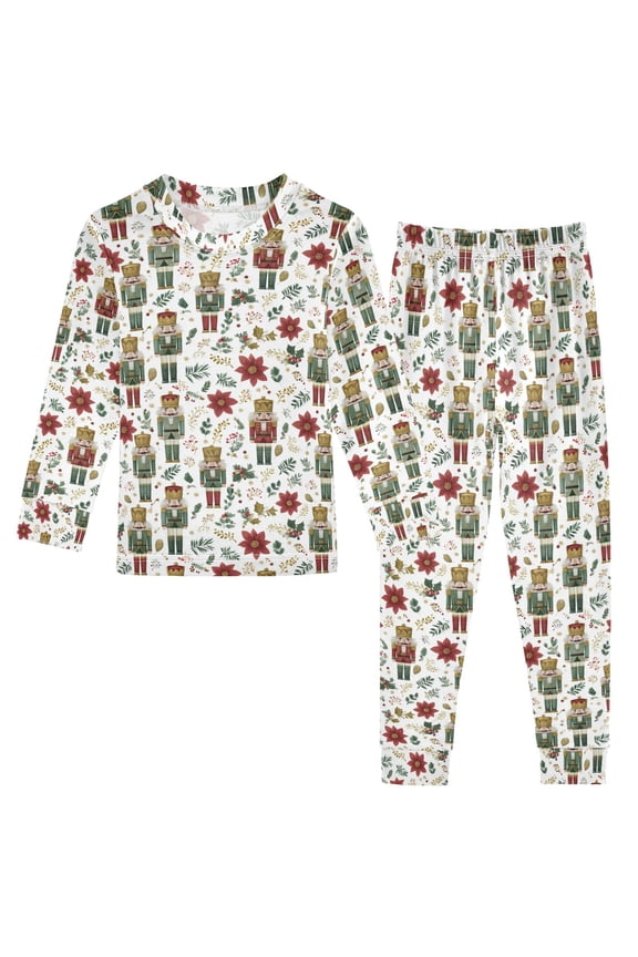 Pajama Cute Nutcracker Cute Comfortable Cotton Two-piece Pajama Set