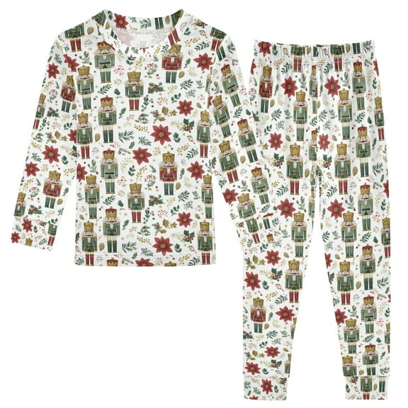 Pajama Cute Nutcracker Cute Comfortable Cotton Two-piece Pajama Set