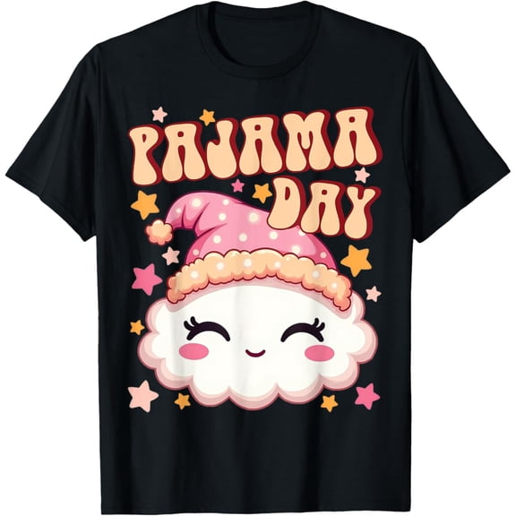 Pajama Day School Spirit Week Fun Cloud Teacher Student Cute T-Shirt Gift For Men Women Unisex Tee