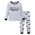 thumbnail image 1 of Pajama Kids Graphic Pajamas Crewneck Long Sleeve Kids Sleepwear Sets Pajamas for Boys Size 4-5 Years, 1 of 2