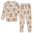 thumbnail image 1 of Pajama Leaf Koala Cute Comfortable Cotton Two-piece Pajama Set, 1 of 7