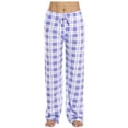 thumbnail image 1 of Pajama Pants For Women Light and Comfortable Clearance Sale Fashion Women Plaid Print Sports Casual Home Pants Loose Sweatpants, 1 of 4