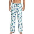 Pajama Pants Men Men's Pajama Bottoms, Cartoon Funny Cute Shark Pj