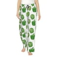 thumbnail image 1 of Pajama Pants Women, Bell Pepper funny Print Sweatpants Soft Sleep Lounge Pants, Casual PJ Bottoms Pants with Pockets, 1 of 5