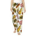 thumbnail image 1 of Pajama Pants Women, Cute Food Ice Cream Burger Sweatpants Soft Sleep Lounge Pants, Casual PJ Bottoms Pants with Pockets, 1 of 5