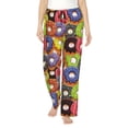 thumbnail image 1 of Pajama Pants Women, Donut Print No.9054 Sweatpants Soft Sleep Lounge Pants, Casual PJ Bottoms Pants with Pockets, 1 of 5