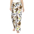 thumbnail image 1 of Pajama Pants Women, German Shepherd Dog Squash Sweatpants Soft Sleep Lounge Pants, Casual PJ Bottoms Pants with Pockets, 1 of 5