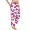 thumbnail image 1 of Pajama Pants Women - Gorgeous Orchids Flowers Soft Breathable Sleep & Lounge Pants for Women, Comfy Casual Pj Pants Bottoms with Pockets, 1 of 7