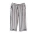 thumbnail image 1 of Pajama Pants Women Lightweight Soft Loose Drawstring With Pockets, 1 of 6