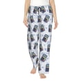 thumbnail image 1 of Pajama Pants Women, Math number Print calculator Sweatpants Soft Sleep Lounge Pants, Casual PJ Bottoms Pants with Pockets, 1 of 5