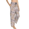 thumbnail image 1 of Pajama Pants Women, Safari Animals Sweatpants Soft Sleep Lounge Pants, Casual PJ Bottoms Pants with Pockets, 1 of 7