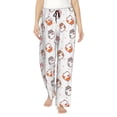 thumbnail image 1 of Pajama Pants Women, Sticker Style Cute Hamster Love Sweatpants Soft Sleep Lounge Pants, Casual PJ Bottoms Pants with Pockets, 1 of 5