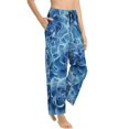 thumbnail image 1 of Pajama Pants Women, Vintage Floral Sweatpants Soft Sleep Lounge Pants, Casual PJ Bottoms Pants with Pockets, 1 of 7