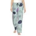 thumbnail image 1 of Pajama Pants Women, abstractly colorful strawberry Sweatpants Soft Sleep Lounge Pants, Casual PJ Bottoms Pants with Pockets, 1 of 5