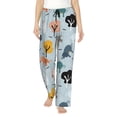 thumbnail image 1 of Pajama Pants Women, elephant tree Sweatpants Soft Sleep Lounge Pants, Casual PJ Bottoms Pants with Pockets, 1 of 5