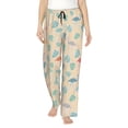 thumbnail image 1 of Pajama Pants Women, stork leaves Sweatpants Soft Sleep Lounge Pants, Casual PJ Bottoms Pants with Pockets, 1 of 5