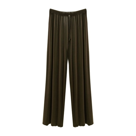 Pajama Pants for Women Soft Comfy Wide Leg Lounge Sleep Bottom Stretch Elastic Waisted Baggy Pajama Bottoms
