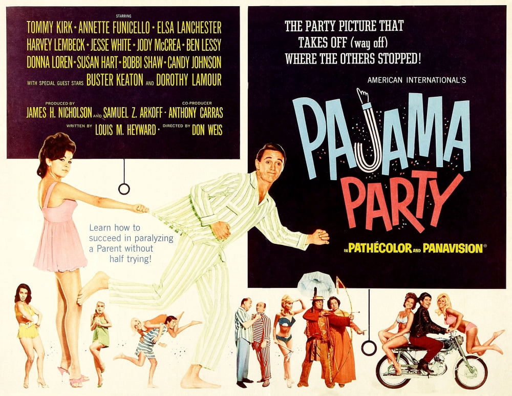 Pajama Party Canvas Art -  (28 x 22)