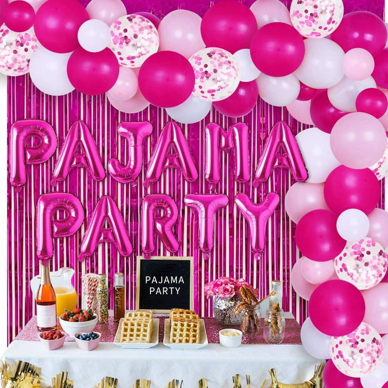 Mean Girls Party Decorations So Fetch Balloons Y2K Party Decorations Girls Night Decorations for Adults Pajama Party Ladies Night Pink Bachelorette