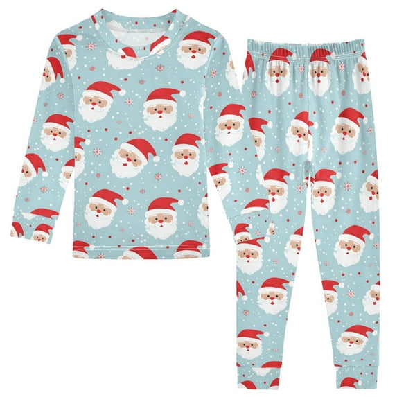 Pajama Polka Dot Santa Claus Cute Comfortable Cotton Two-piece Pajama Set