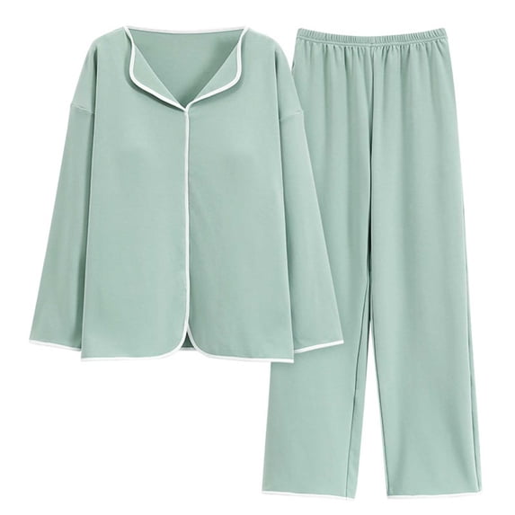 Pajama Set Women Petite Pajama Set Petite Length Tunic Top Wide Leg Pants Summer Pajamas for Women