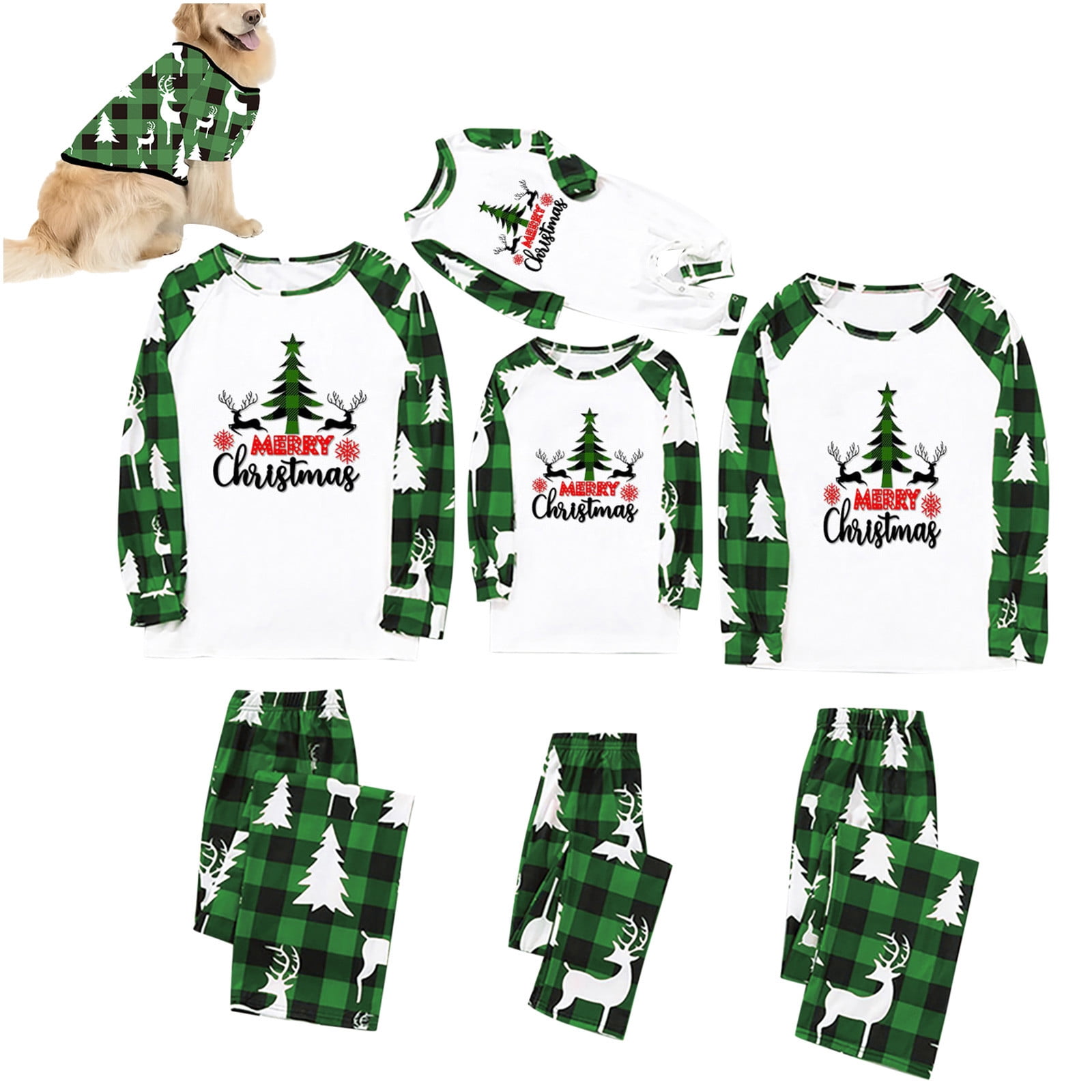 Pajama Sets For Family 2023, Christmas Cute Pajamas for Family Matching ...