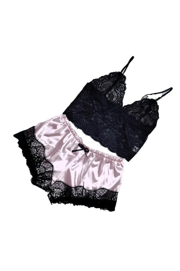 Pajama Sets for Women Akafmk Womens Silk Pajama Sets,Camisole Pajamas for Women Set,Women's Pajamas and Women's Home Clothes