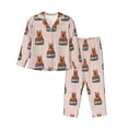 thumbnail image 1 of Pajama Sets for Women 2 Pcs, German Shepherd Dog No.1021 Button Down Long Sleeve Sleepwear Lounge PJ Sets, 1 of 6
