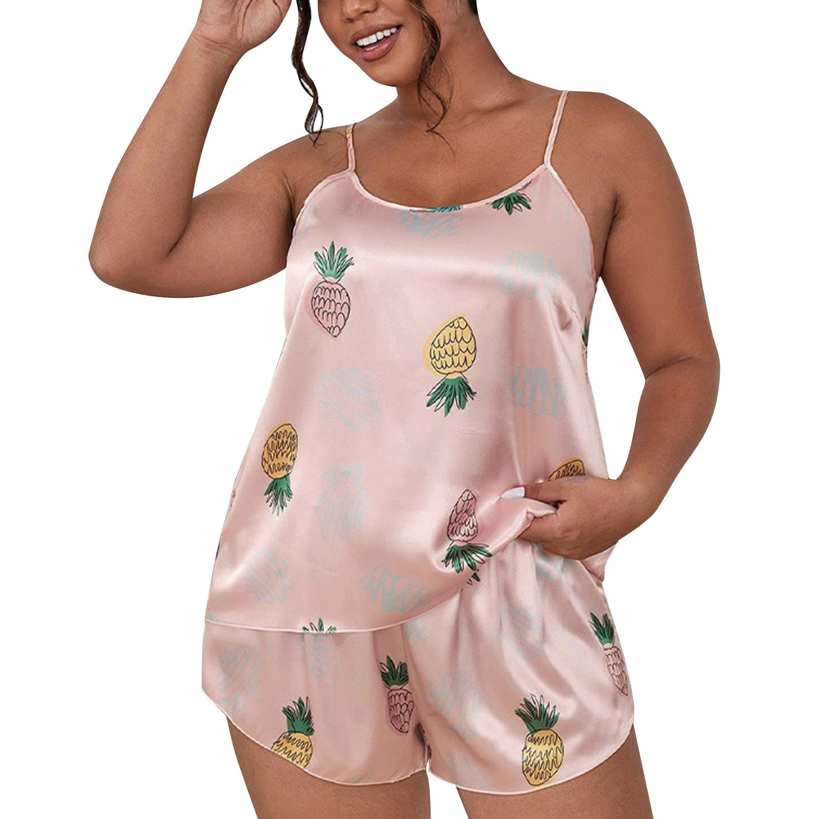 Pajama Sets for Women Lace Nightgown Sets Lingerie Satin Lingerie Sexy