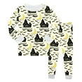 thumbnail image 1 of Pajama for Boys Halloween Pjs Cute Pumpkin Print Long Sleeve Crewneck Tops Comfy Kids Pajamas Girls 7-8 Years, 1 of 4