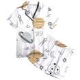 thumbnail image 1 of Pajama for Kids Comfortable Girls Boys Soft Sleepwear Children Playful Design Nightwear, 1 of 4