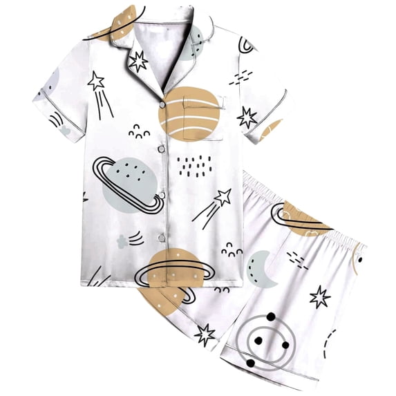 Pajama for Kids Comfortable Girls Boys Soft Sleepwear Children Playful Design Nightwear
