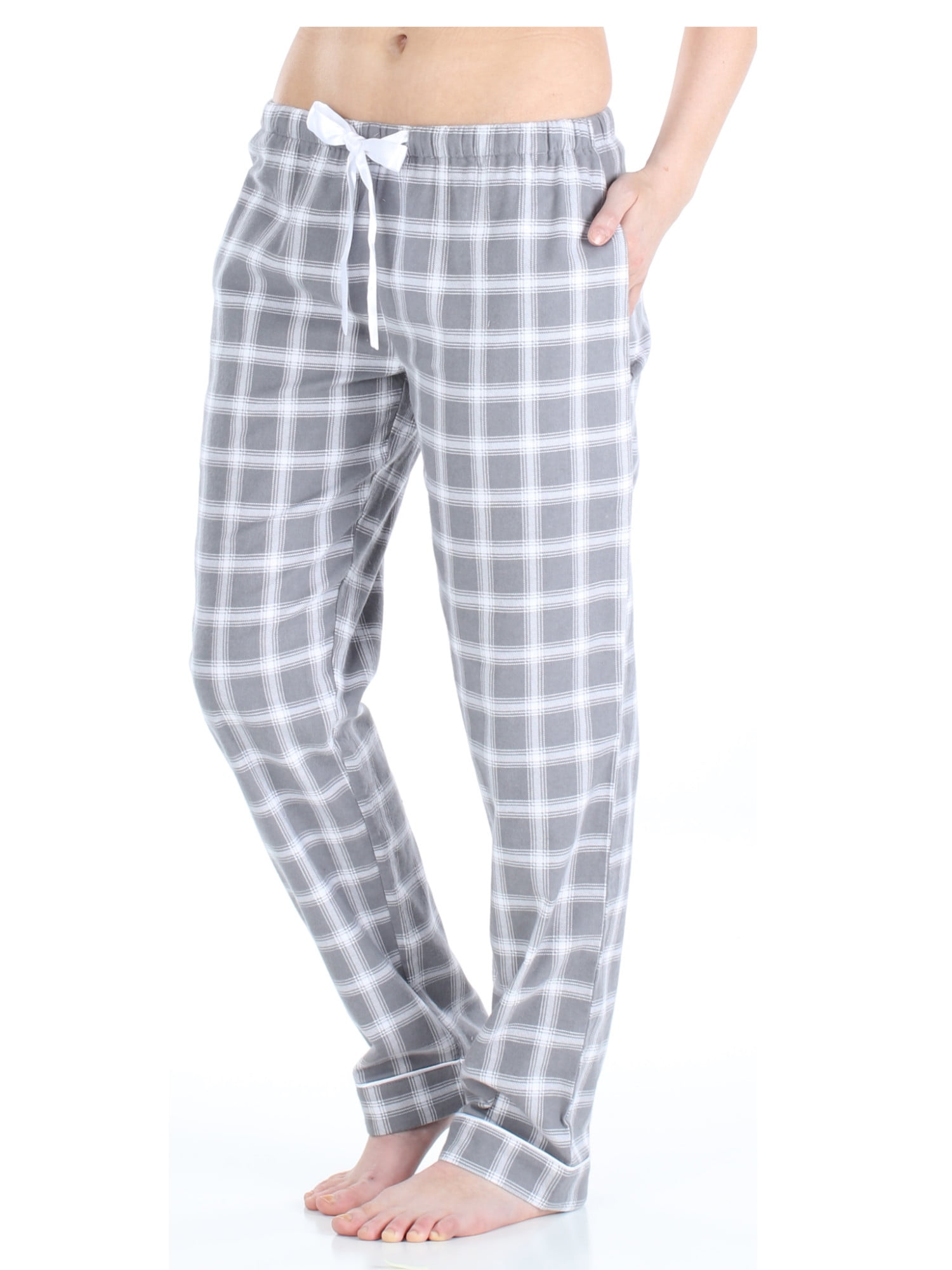 PajamaMania Women and Women's Plus Flannel Pants, Female Sleep Pant ...