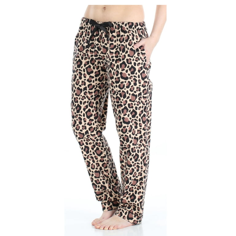 PajamaMania Women s Cotton Flannel Pajama PJ Pants with Pockets Walmart