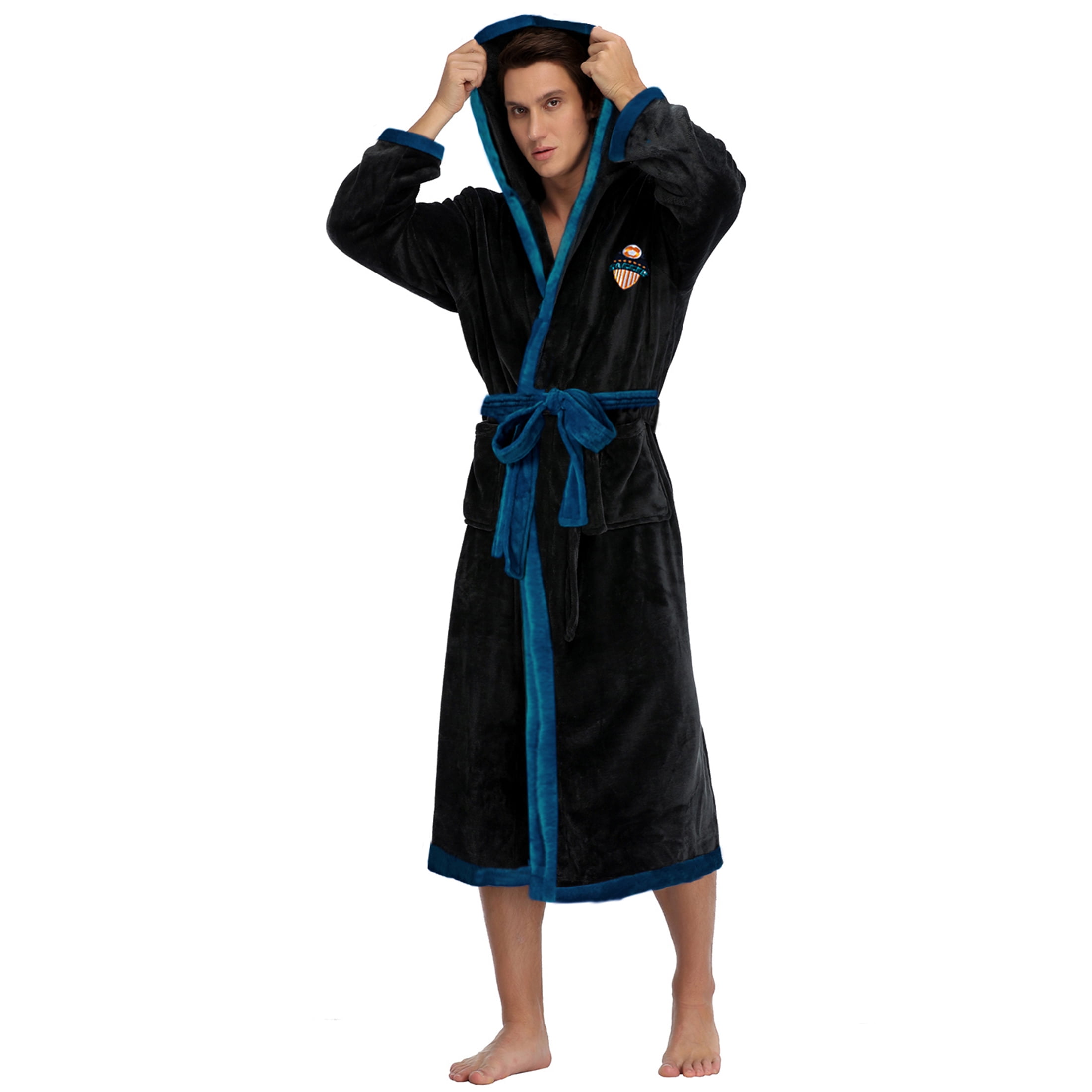 新品DeuxiemeClasseLAURENMANOOGIAN ROBEKNIT Wdfiry-Mens-Solid-Color-Robe-