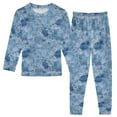 thumbnail image 1 of Pajamama Stone Texture Cute Comfortable Cotton Two-piece Pajama Set, 1 of 7