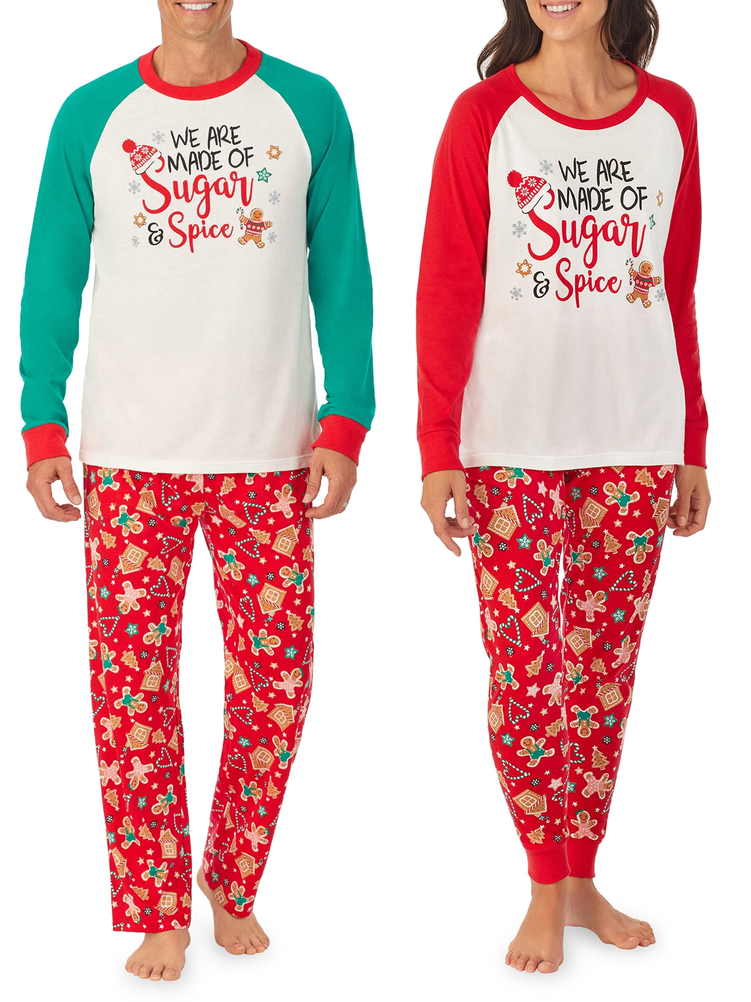 Pajamarama His and Hers Holiday Matching Pajama Set