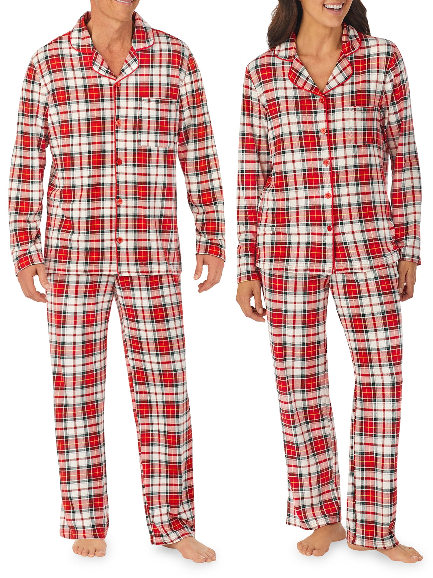 Pajamarama His and Hers Holiday Matching Pajama Set